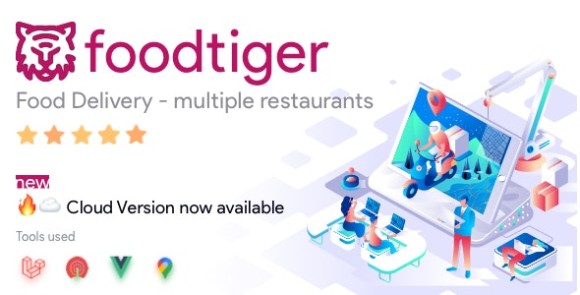 FoodTiger v3.5.0 – Food delivery – Multiple Restaurants PHP Script