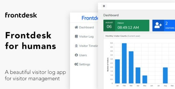 Frontdesk v5.0 – Visitor Management System PHP Script