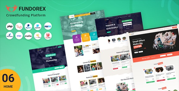 Fundorex v1.3.0 – Crowdfunding Platform Script