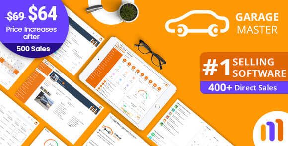 Garage Master v4.6.5 Nulled – Garage Management System Script