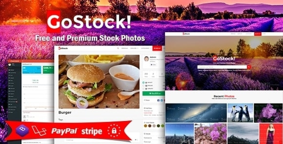 GoStock v3.7 – Free and Premium Stock Photos Script Nulled