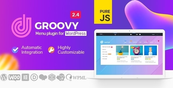 Groovy Mega Menu v2.4.1 – Responsive Mega Menu Plugin for WordPress