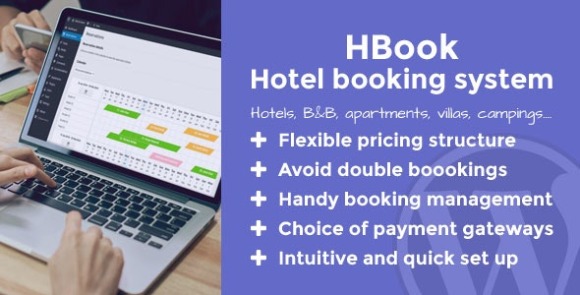 HBook v2.0.9 – Hotel Booking System – WordPress Plugin Free