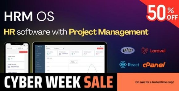 HRM OS v2.0.0 – HR Software for All HR, HRM & HRMS needs PHP Script