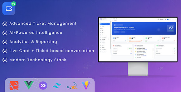 HelpDesk Pro v5.1.0 Nulled – AI-Powered Ticket Management & Customer Support System Script