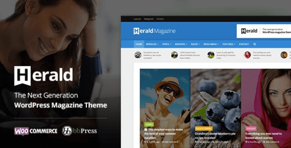 Herald v2.6.1 – Newspaper & News Portal WordPress Theme Nulled