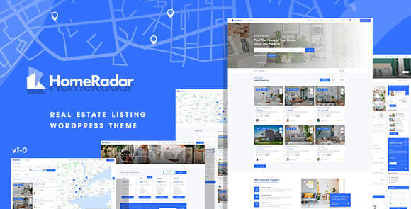 Homeradar – Directory Listing Real Estate Template