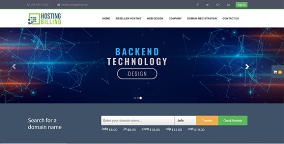 Hosting Billing v1.4 – Domain and Web Hosting Invoicing System with CMS Script