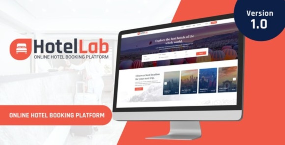 HotelLab v1.0 Nulled – Online Hotel Booking Platform Script