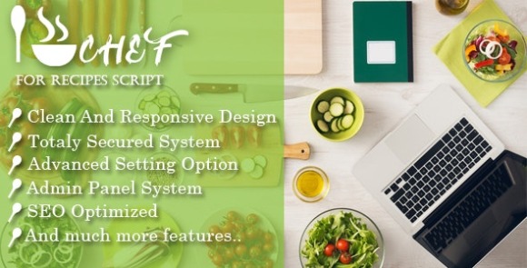 I-Chef Recipes Script v1.1 – PHP