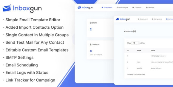 InboxGun v1.0.2 – Email Marketing Application PHP Script