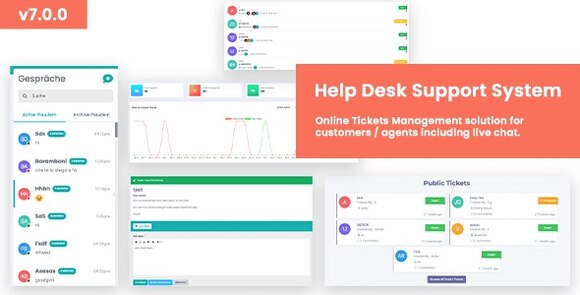 InfySupport v7.0.0 – All in-one Laravel Help Desk Support Management Solution Script