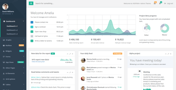 Inspinia v2.9.4 – Responsive Admin Template Free