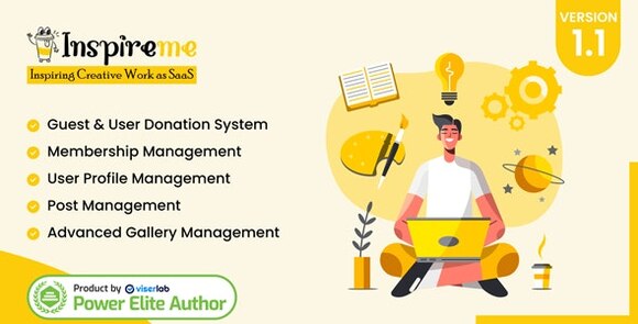 InspireMe v1.1 Nulled – Inspiring Creative Work as SaaS Script