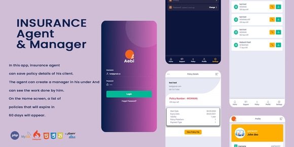 Insurance Management System v1.0 – PHP Script