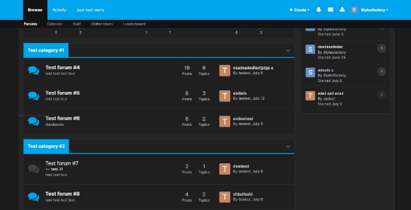Invision Community Abstract Theme v1.1.13 Free