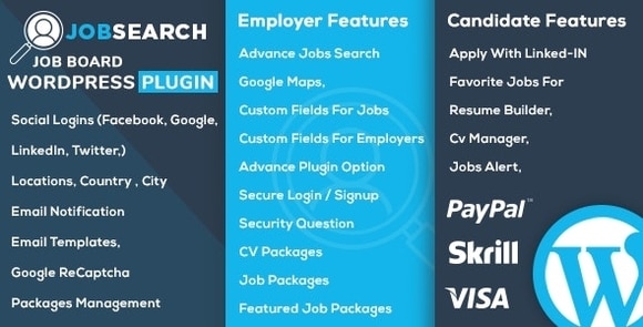 JobSearch v2.1.4 – WP Job Board WordPress Plugin Free
