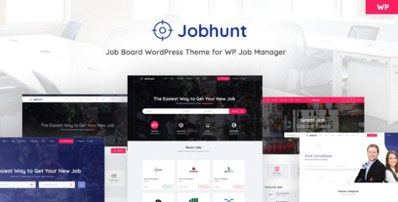 Jobhunt v1.2.11 – Job Board WordPress Theme for WP Job Manager Free
