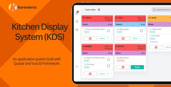 Karenderia Kitchen Display System v1.0.1