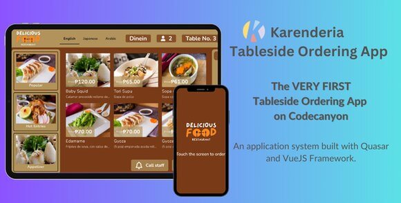 Karenderia Tableside Ordering v1.0