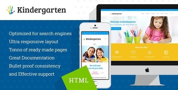 Kindergarten v1.1 – Children HTML Theme – HTML5 & CSS3