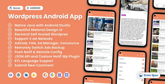 Koran v6.1 – WordPress Android Application Source