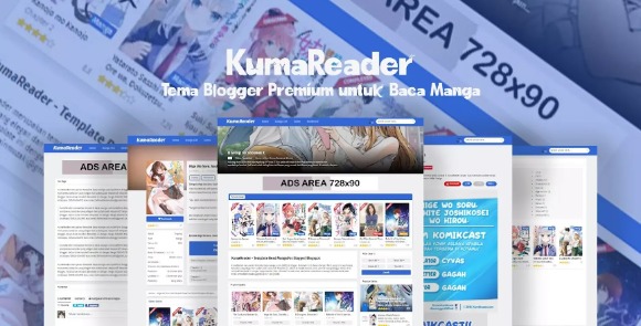 KumaReader v2.0 – Responsive Blogger Template