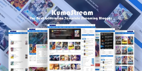 KumaStream v4.2 – Template Streaming Anime Blogger Free