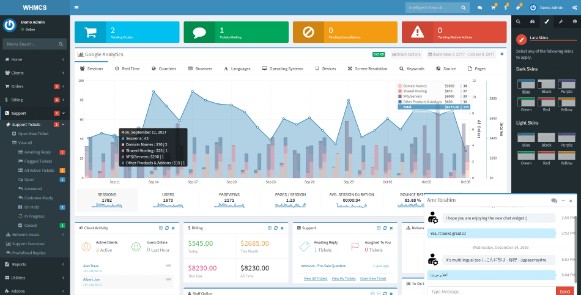 Lara v8.8.0 – WHMCS Admin Theme Free