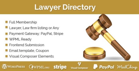 Lawyer Directory v1.2.5 – WordPress Plugin Free
