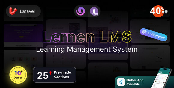 Lernen LMS v3.1.0 – Learning Management System PHP Script