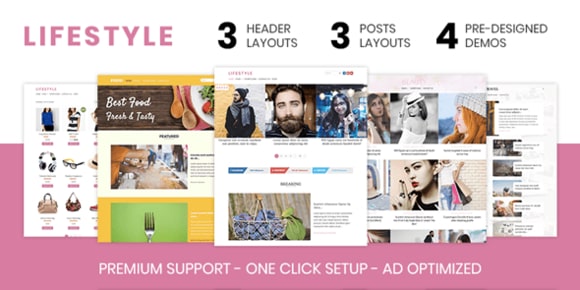 Lifestyle v1.1.3 – Elegant WordPress Theme MyThemeShop