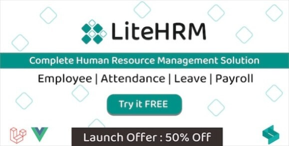 LiteHRM v1.0 – Human Resource Management Solution PHP Script