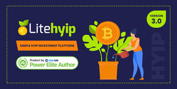 LiteHYIP v3.0 Nulled – Simple HYIP Investment Platform PHP Script