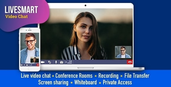 LiveSmart Video Chat v2.0.5 Nulled – Audio Video Call Web Application