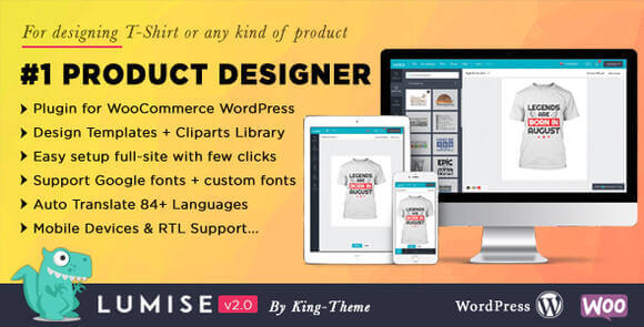 Lumise v2.1.0 – Product Designer for WooCommerce WordPress Plugin