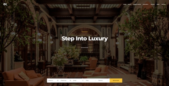 Luxex v1.0 – The Hotel Template Free