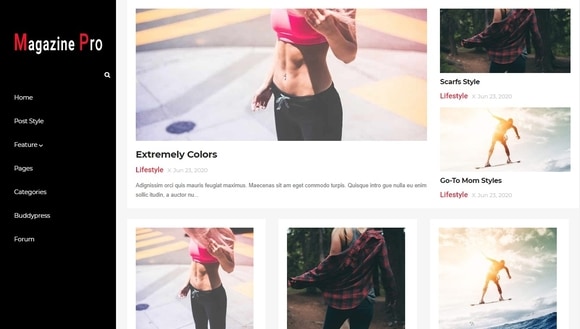 Magazine Pro Responsive Blogger Template for News Website