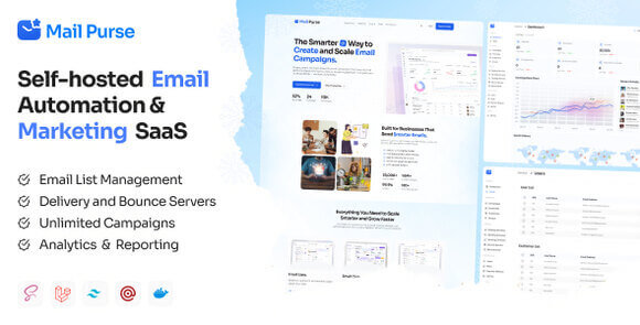 MailPurse v1.7.3 – Self-hosted Email Automation & Marketing SaaS Script