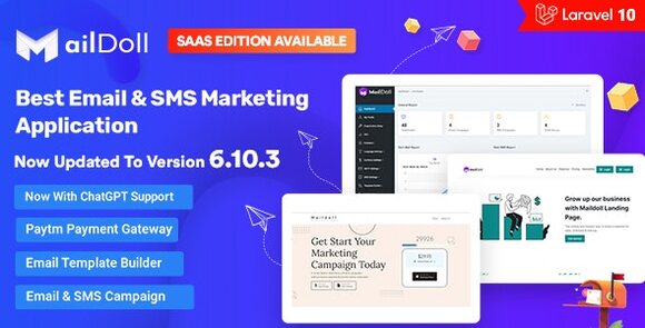 Maildoll v6.11.7 – Email Marketing Application – A SAAS Based Email Marketing Software