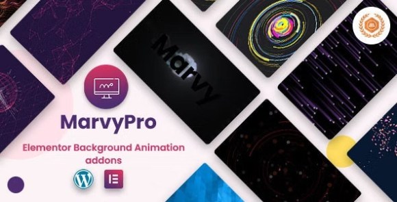 MarvyPro v1.7.0 – Background Animations for Elementor Addon