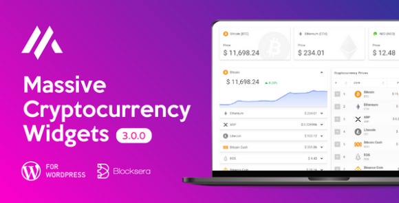 Massive Cryptocurrency Widgets v3.2.9 – Crypto Plugin for WordPress