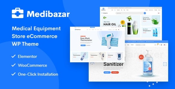 Medibazar v1.8.1 Nulled – Medical WooCommerce Theme Free