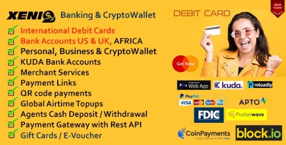 MeetsLite Ewallet Banking & Crypto with P2P Exchange, Debit Cards, Payment Gateway Software