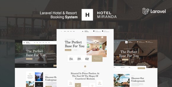 Miranda v1.42.1 Nulled – Laravel Hotel & Resort Multilingual Booking System Script