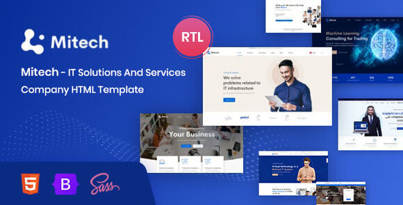 Mitech v2.9.0 – IT Solutions and Services Company HTML Template