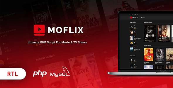 MoFlix v2.0 – Ultimate PHP Script For Movie & TV Shows Nulled