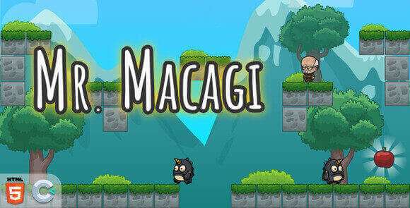 Mr. Macagi – HTML5 Platform Game | Games Source