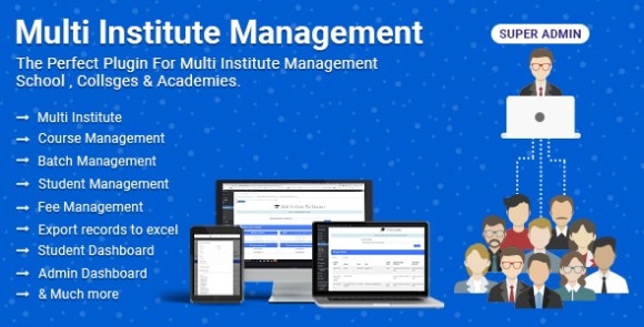 Multi Institute Management v6.4 – WordPress Plugin