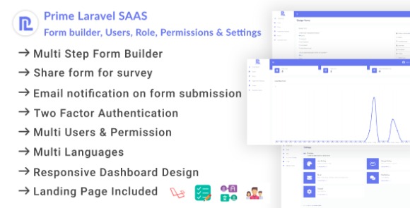 Multi-Tenancy Laravel Admin SaaS v1.0.2 – Domains, Users, Role, Permissions & Settings PHP Script